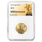 2025 $10 American Gold Eagle 1/4 oz NGC MS70 ALS Label