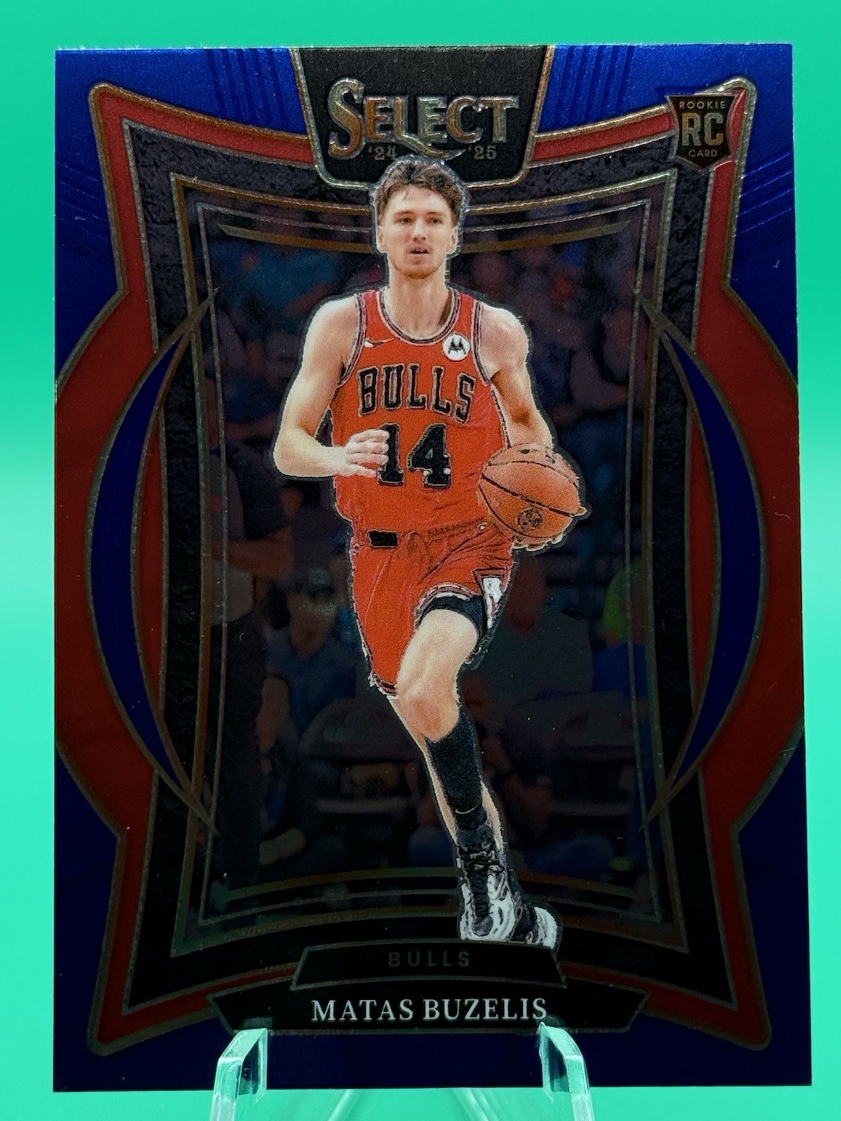 2024-25 Panini Select Concourse Matas Buzelis #70 Blue Prizm (RC)