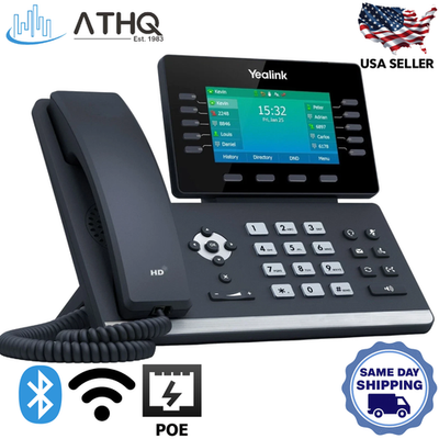#ad #ad Yealink SIP T54W 16 Line Color Display Business VoIP Phone Bluetooth Wi Fi PoE $104.99