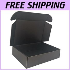 Easy-Fold Black Shipping Boxes 9x6x2" 150ct