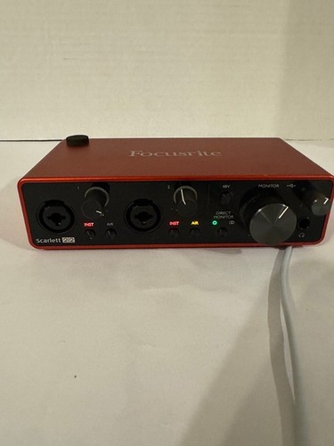 Focusrite Scarlett 2i2 3rd Gen USB Audio Interface 2x2 24-bit/192kHz
