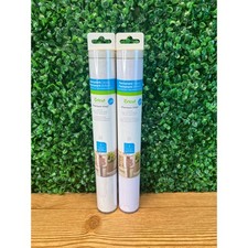 New Bundle of 2 Cricut White Glossy 12" X 48" Permanent Premium Vinyl