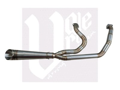 Full System Exhaust 2 Into 1 Fits For Harley Davidson Road Glide Model 2006-2025
