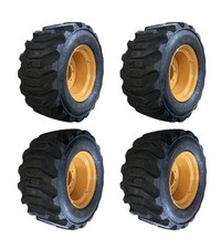 33X15.5-16.5 Galaxy XD2010 Skid Steer Tires/Rims for Case & more -33X15.50-16.5