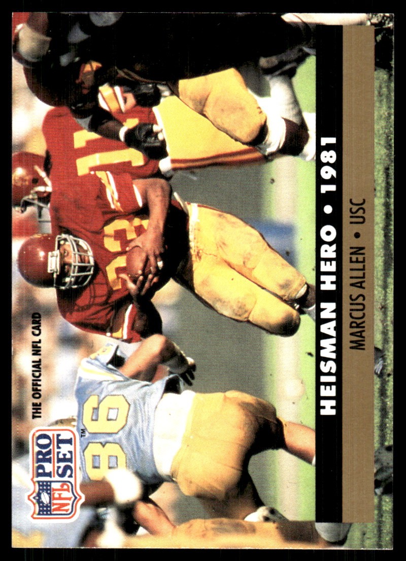 Marcus Allen 1991 Pro Set #45 FREE SHIPPING StackedPacks