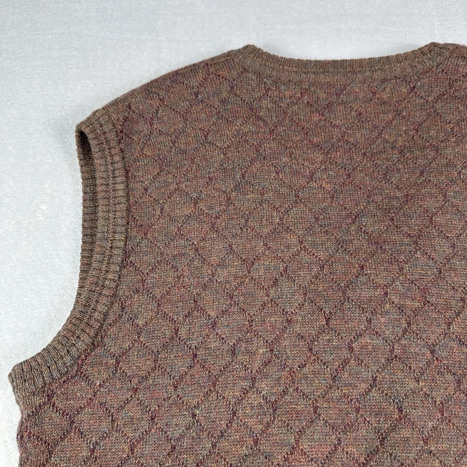 Polo Play By Ralph Lauren Wool Sweater Vest Multicolor Mens Medium image 12