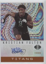 2020 Panini Illusions Rookie Signs Orange Kristian Fulton #RS13 Auto 0n64