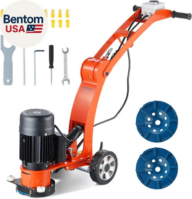 Electric Concrete Floor Grinder, 7'' 1300W
