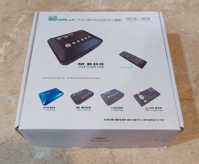 3100H Box Full 1080p HD Media Player USB SD/MMC MULTI TV RMVB MKV - NEW