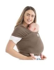 Baby Wrap Carrier-All in 1 Newborn Baby To Toddler Carrier Sling, Sade Brown