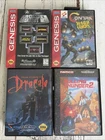 sega genesis games lot