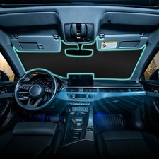 Car Windshield Sun Shade for Jeep Grand Cherokee 2011-2021  Custom Fit Sunsh...