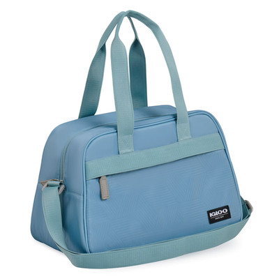 Igloo Laguna Cooler Bag 15 Can Blue Insulated Soft Sided Lunch Tote Satchel