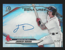 2020 Bowman Chrome JARREN DURAN 💎 Prime Chrome Signatures Auto /50