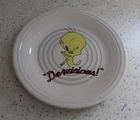 Fiestaware White Tweety Bird Dinner Plate - NEW