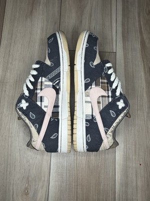 Travis Scott x Nike SB Dunk Low 'Cactus Jack' Bandana Plaid RARE! No BxSze 11 No