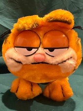 1981 Vintage Garfield Cat Standing Plush Fun Farm Dakin United