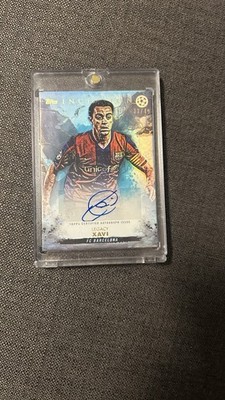 Topps Inception Xavi Autograph /49