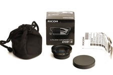 Original Ricoh 0.79x Wide Conversion Lens DW-6 für Ricoh GX100 / GX200