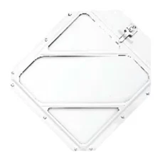 Labelmaster 80Smw4cc97 Vehicle Placard Holder, Aluminum, 12 1/2 In W X 14 1/8