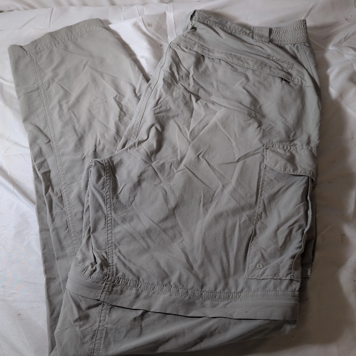 Columbia GRT Convertible Pants Men’s M Nylon Cargo Hiking Gorpcore Outdoor