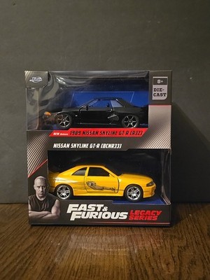 Jada Fast & Furious Legacy Series Twin Pack 1/32 Nissan Skyline GT