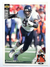 HOF'er RICHARD DENT Chicago Bears 1994 Upper Deck Collector's Choice Card #151
