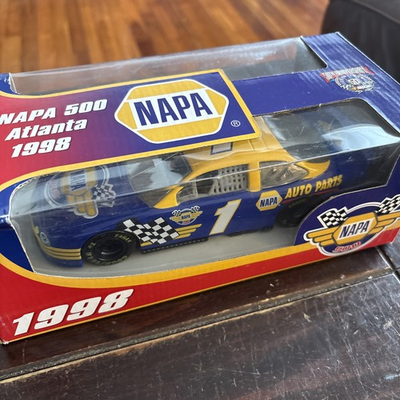 #ad 1998 Napa 500 Atlanta Motor Speedway Ford Taurus #1 Racecar Napa Auto Parts $3.74