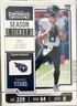 Panini 2023 Contenders Football Will Levis Rookie Card Tennessee Titans #97