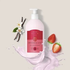 O Boticário Cuide-se Bem Strawberry and Milk Moisturising Body Lotion morango