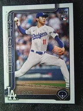 2025 TOPPS SERIES 2 RC ROOKIE RC CARD # 558 Roki Sasaki LOS ANGELES DODGERS