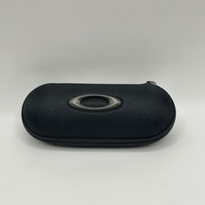 Oakley Vault Sunglass Case Zipper Closure Hard Shell Nylon Black
