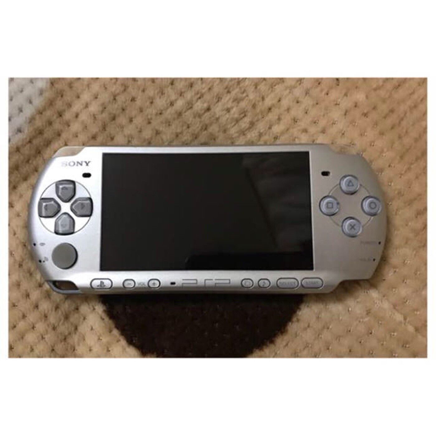 SONY PlayStation Portable Mystic Silver PSP-3000 MS Console Only USED F/S  Japan