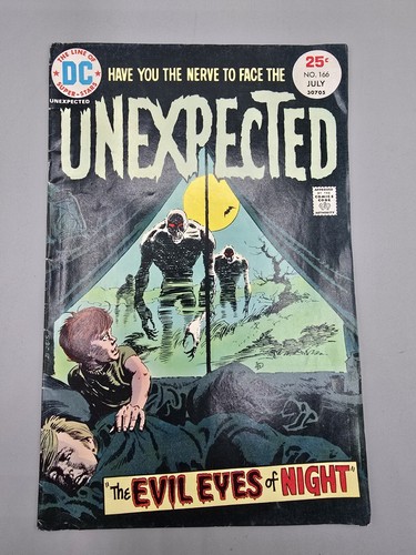 THE UNEXPECTED #166 DC Horror Comic July 1975 *Combined Shipping*