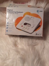 AT T 1740 Digital Answering System With Time and Day Stamp - White
