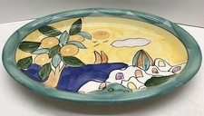 CASA SICILIA Ceramica Dipinta a Mano Italia vassoio piatto ovale 16x10 dipinto a mano