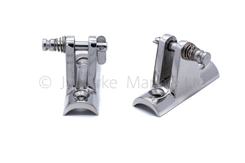 HD Range - Concave deck hinge quick release boat cover bimini sprayhood canopy - 第 1/1 張圖片