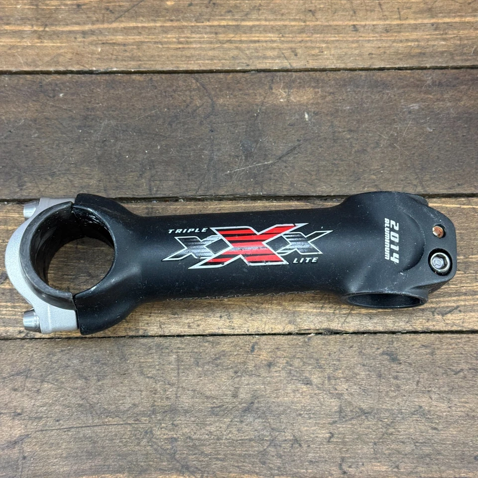 Vástago Bontrager XXX Lite 120 mm 1 1/8 pulgadas sin rosca 31,8 Lite Triple X 2014 aleación Foto 2 de 4