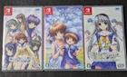 Nintendo Switch CLANNAD Set of 3 Tomoyo After HikariMimamoru Sakamichide Used