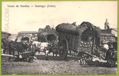 aa5576 - CHILE - Vintage Postcard - Santiago - Ethnic