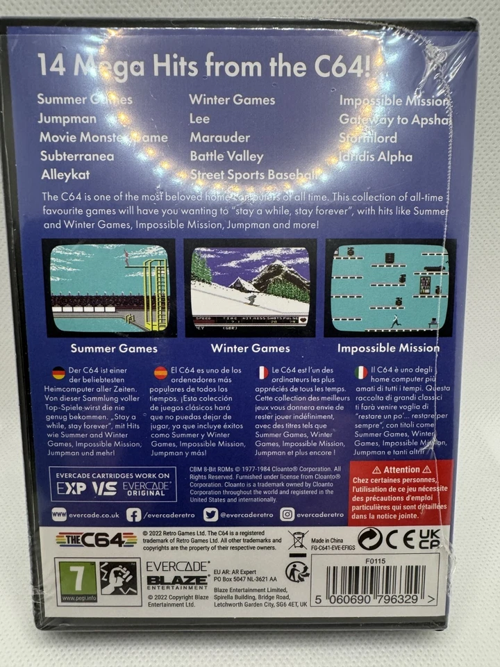 Blaze Evercade The C64 Cartridge Collection 1 - Image 2 of 2