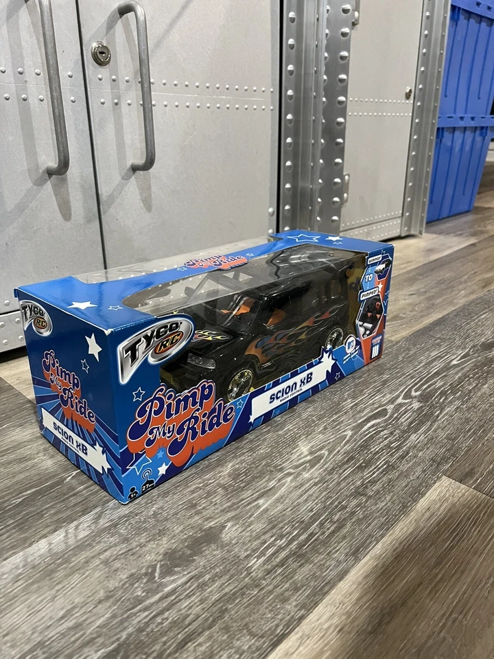 Tyco RC Remote Controlled Pimp My Ride Scion XB Flames R/C Vehicle MTV RARE - Image 4 of 4