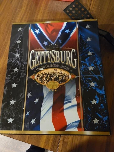 The Gettysburg Collectors Set VHSx3 Part 1-2 1994 Mint Condition-100% Complete - Picture 1 of 11