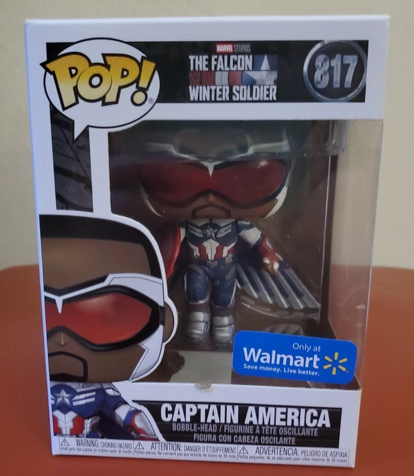 Falcon & The Winter Soldier - Captain America Exclusive Marvel Funko Bobblehead - Image 2 of 4