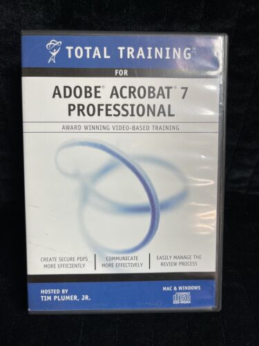 Total Training for Adobe Acrobat 7 Professional for Mac & Windows - Picture 1 of 11