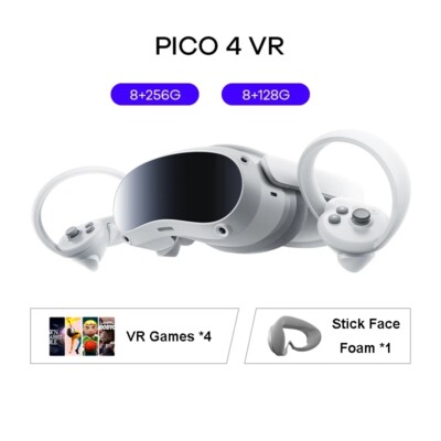 PICO4　128GB Pico 4 Standalone 128GB Virtual Reality Headset with 4K+