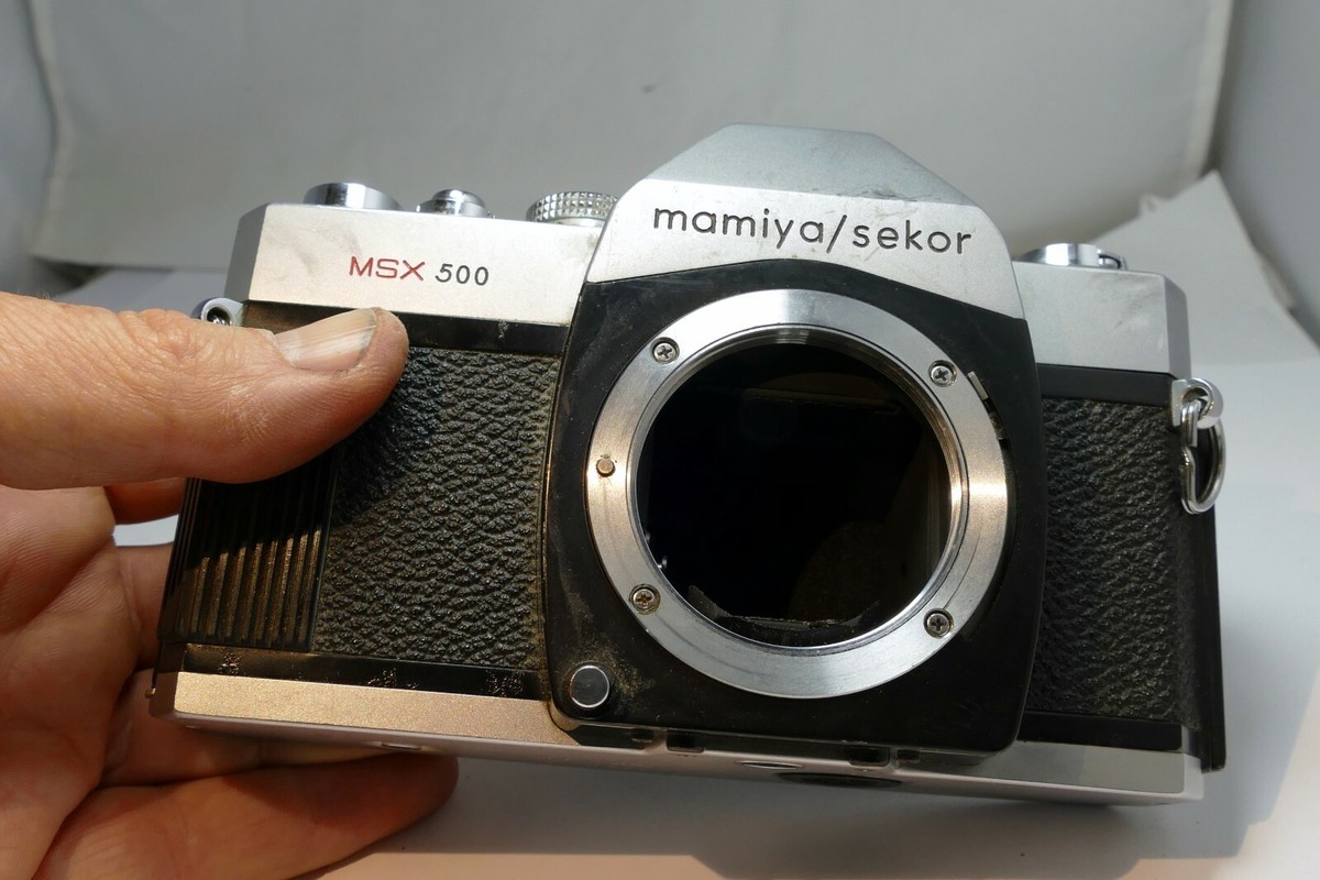 Mamiya MSX 500 SEKOR 35mm SLR Film Camera Body Only - AS IS