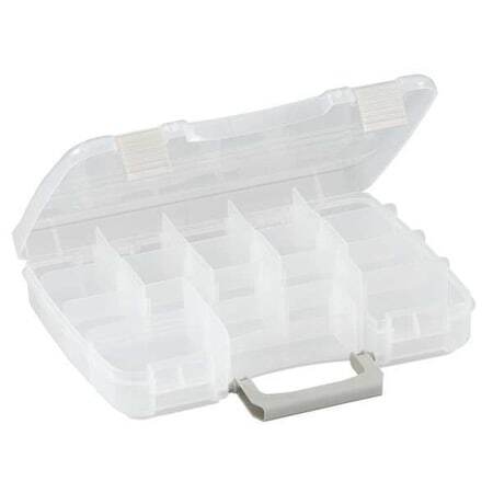 Plano 3860-01 Adjustable Compartment Box With 5 To 17 Compartments, Plastic, 2