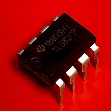[2x] TL082 Dual FET Input Operational Amplifier 30V 3MHz IC PDIP-8