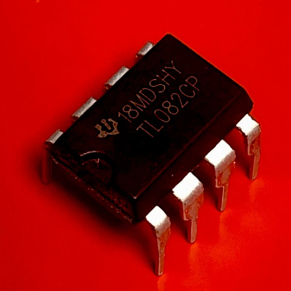 [2x] TL082 Dual FET-Input Operational Amplifier 30V 3MHz IC PDIP-8